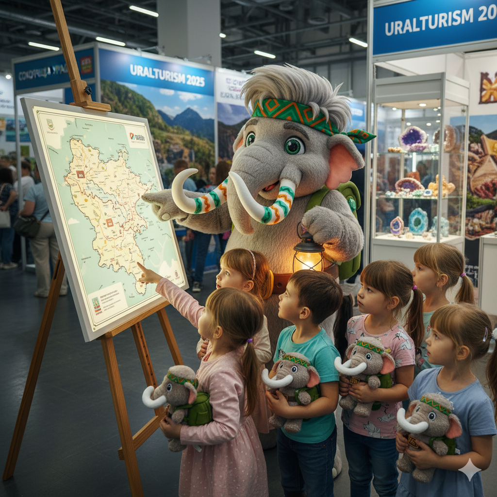 Мамонтуша летом без фона